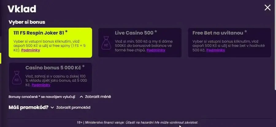 Kingsbet promo kód 2024